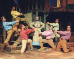 SETTE SPOSE PER SETTE FRATELLI edizione 2000/01
<br>foto Sandro D'Ascanio