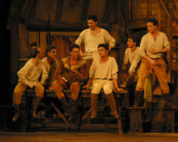 SETTE SPOSE PER SETTE FRATELLI edizione 2002/03
<br>Foto di Sandro D’Ascanio