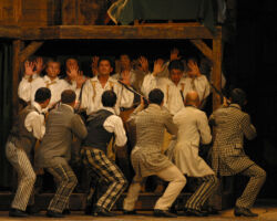 SETTE SPOSE PER SETTE FRATELLI edizione 2002/03
<br>Foto di Sandro D’Ascanio