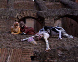 la presentazione al Colosseo
<br> foto di Manuel Cosè Rossi