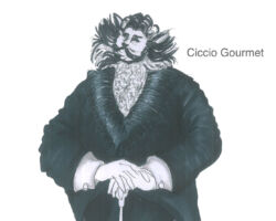 Bozzettei dei costumi Ciccio Gourmet
<br> Coveri