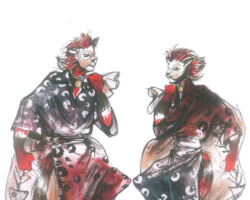 Bozzettei dei costumi Mongojerry e Zampalesta
<br> Coveri