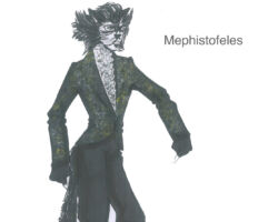 Bozzettei dei costumi Mistofeles
<br> Coveri