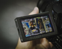 foto di backstage
<br> Luna Simoncini