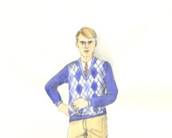 bozzetto costume Richie
<br> Carla Ricotti